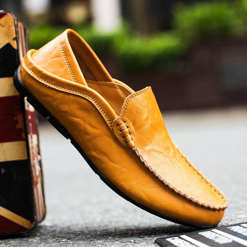 Herrenschuhe aus echtem italienischem leder
