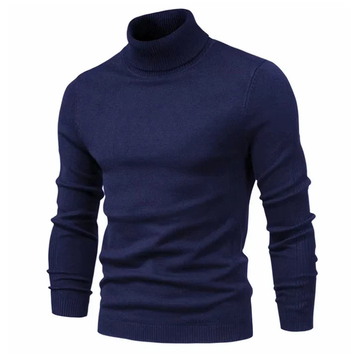 Noah – cashmere rollkragenpullover mit slim fit
