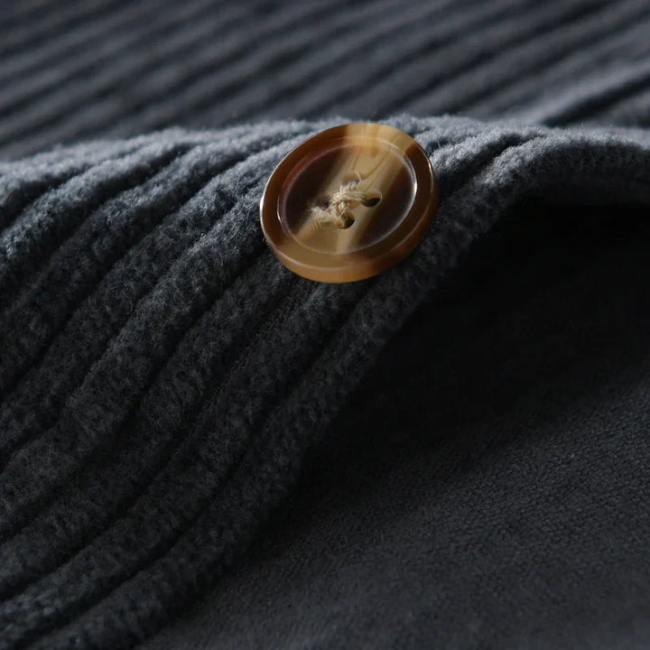 Egor - elegantes cord-herrenhemd