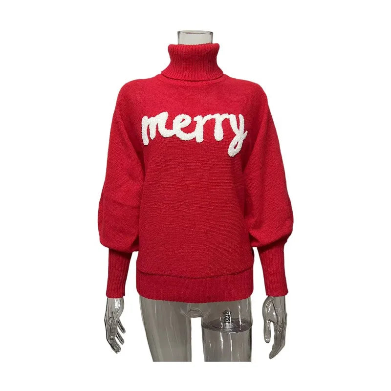 Emerie – warmer festlicher rollkragenpullover für damen