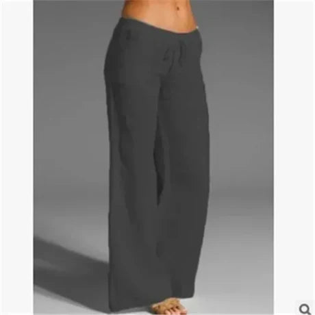 Weiße leinenhose - Anna