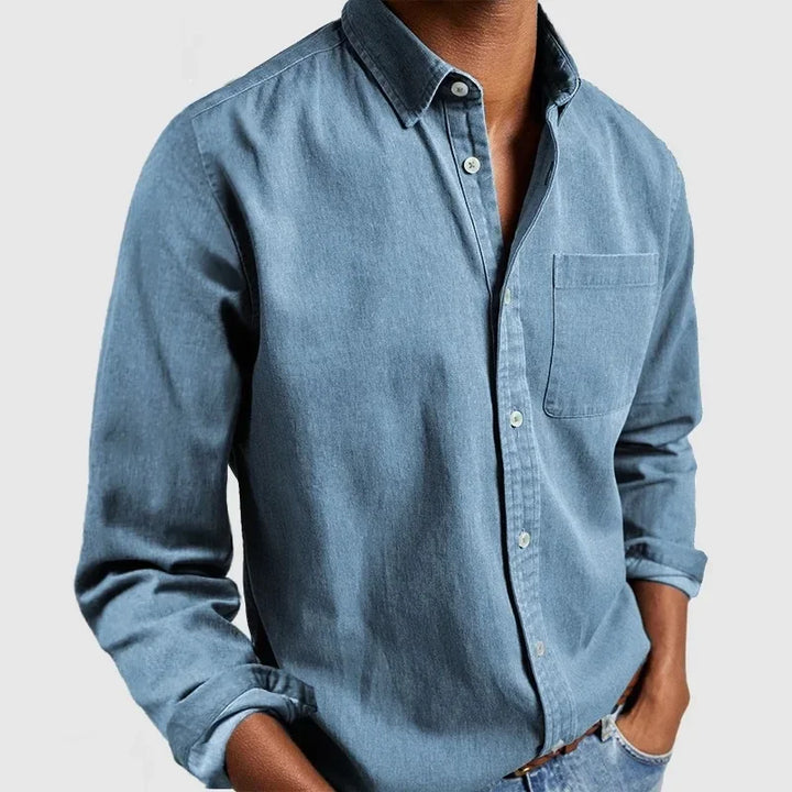 Maxime - lässiges herrenhemd im entspannten und dennoch eleganten design