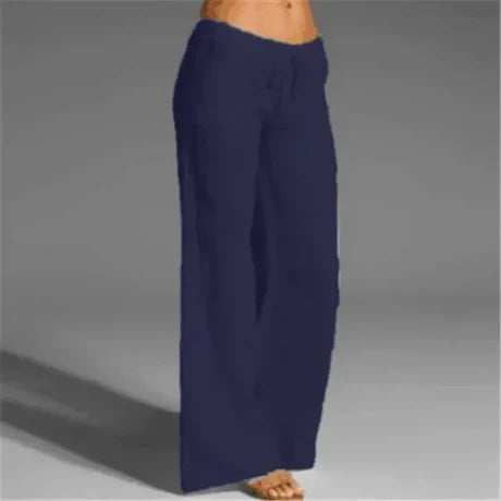 Weiße leinenhose - Anna