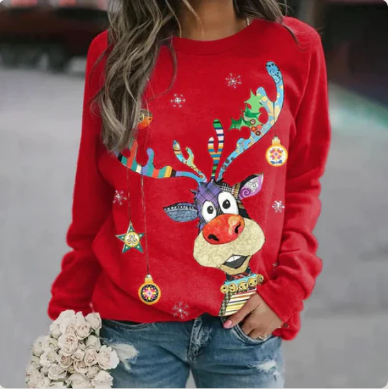 Raya – kuscheliger weihnachtspullover