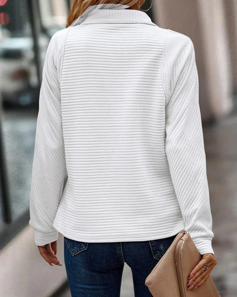 Eleganter damenpullover mit v-ausschnitt - Scarlett
