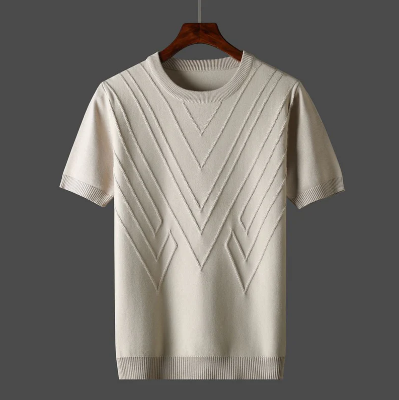 Kamil – basic-t-shirt für herren