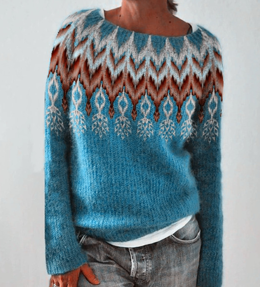 Phillip – vintage-pullover mit rundhalsausschnitt für herren