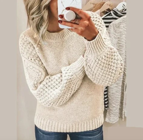 Hartleen | geatrickter pullover