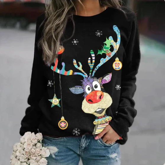 Raya – kuscheliger weihnachtspullover