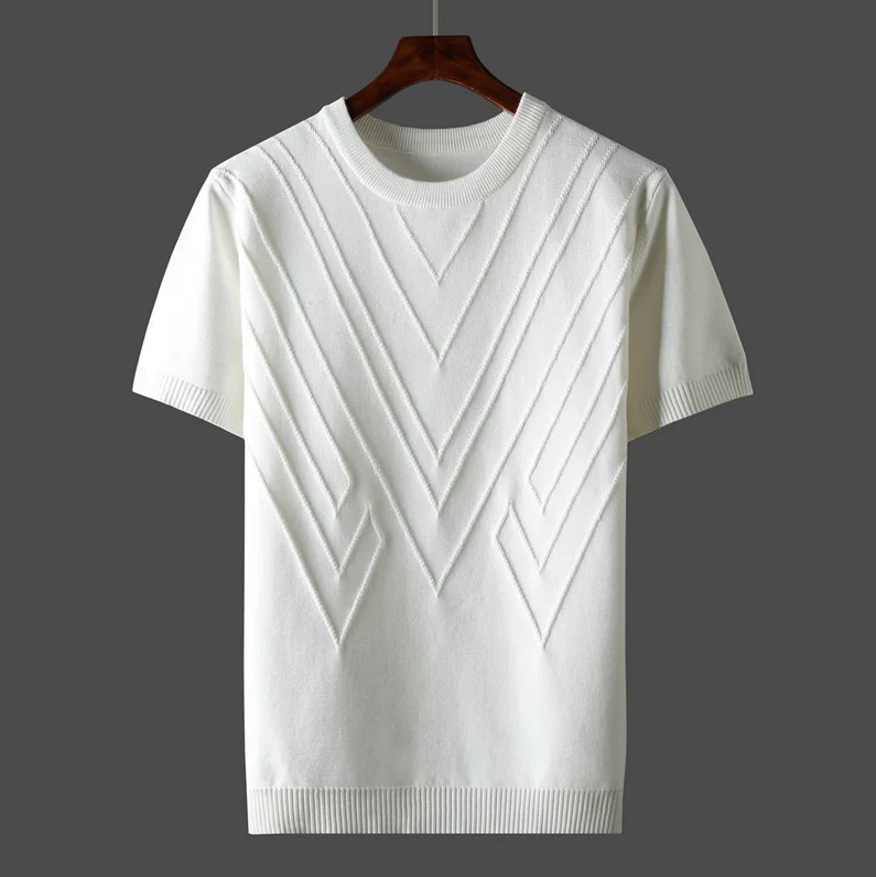 Kamil – basic-t-shirt für herren