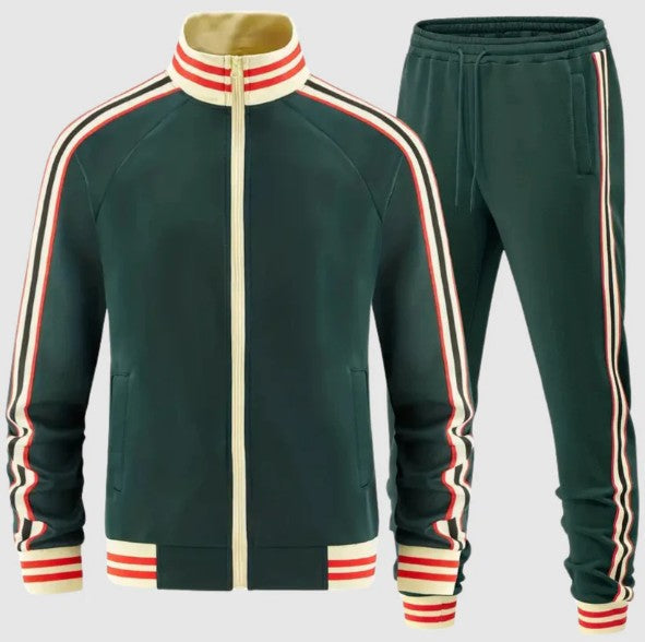 Oscar – gestreifter trainingsanzug und sporthose für herren