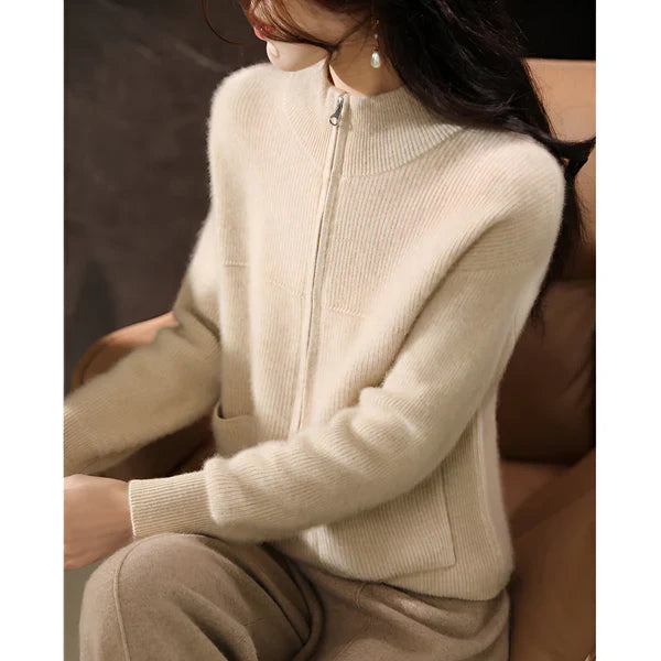Norberta – kuschelige und stylische wolljacke