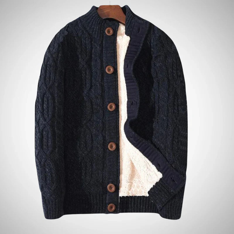 Douglas grobstrick-cardigan – herren