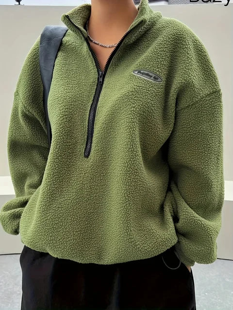 Kate – pullover-sweatshirts mit reißverschluss