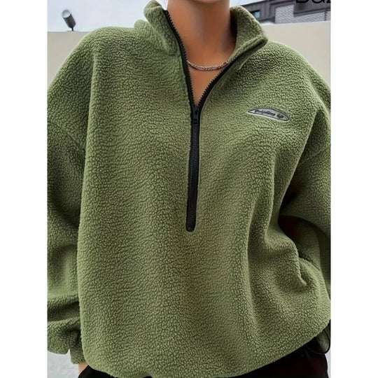 Kate – pullover-sweatshirts mit reißverschluss