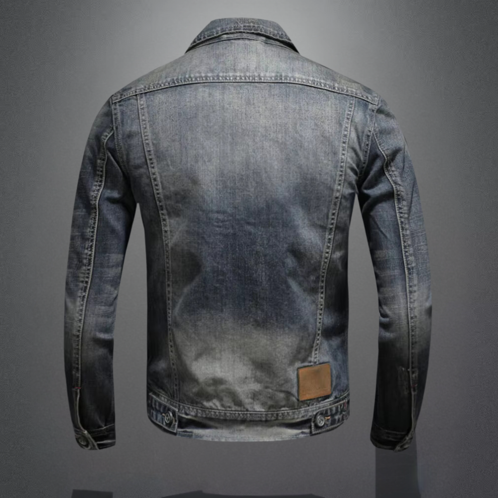 Nathan - trendige jeansjacke für herren