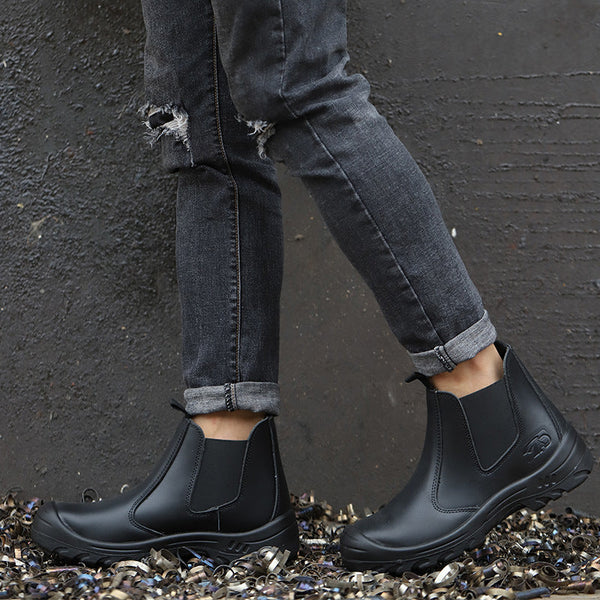 Hochwertige chelsea-boots für herren – wasserabweisend und rutschfest