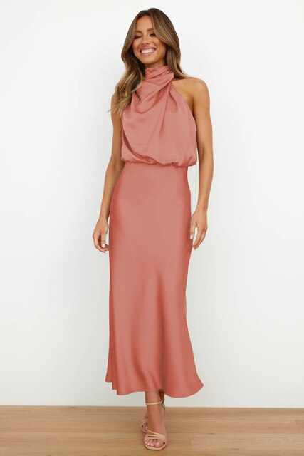 Weißes maxi-blusenkleid - Maria