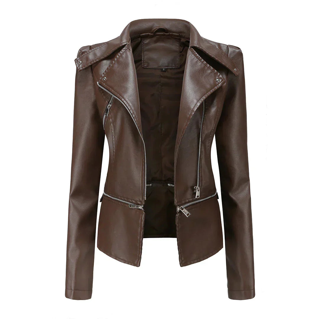 Stilvolle Lederjacke - esra