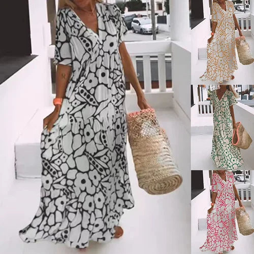 Sommerkleid – leicht & designer-print