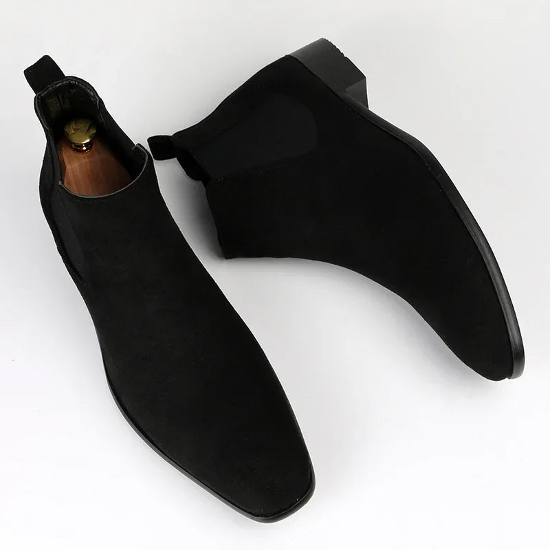 Hochwertige chelsea-stiefel für herren
