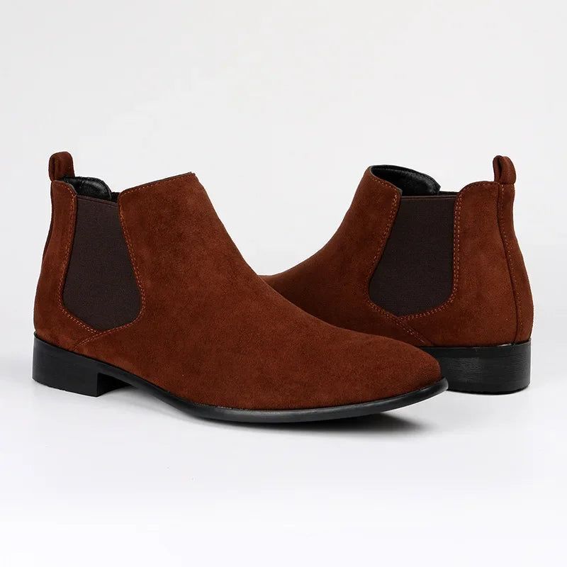 Hochwertige chelsea-stiefel für herren