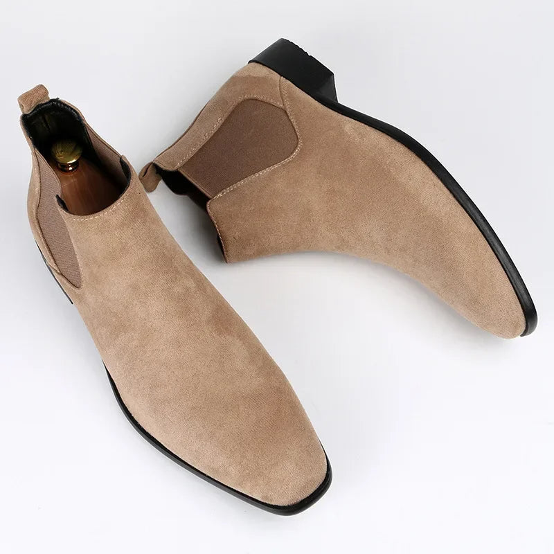 Hochwertige chelsea-stiefel für herren