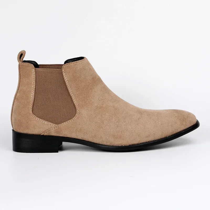 Hochwertige chelsea-stiefel für herren