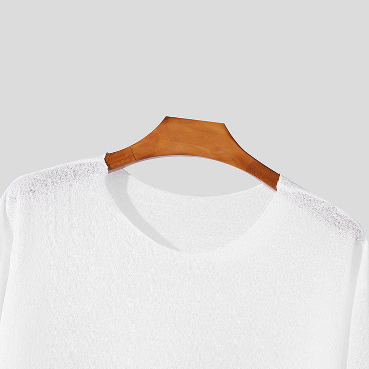 Roma | atmungsaktives, langärmliges herren-t-shirt im eleganten design