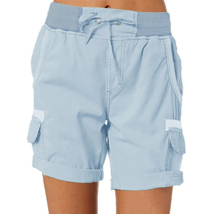 Mona – shorts mit hoher taille