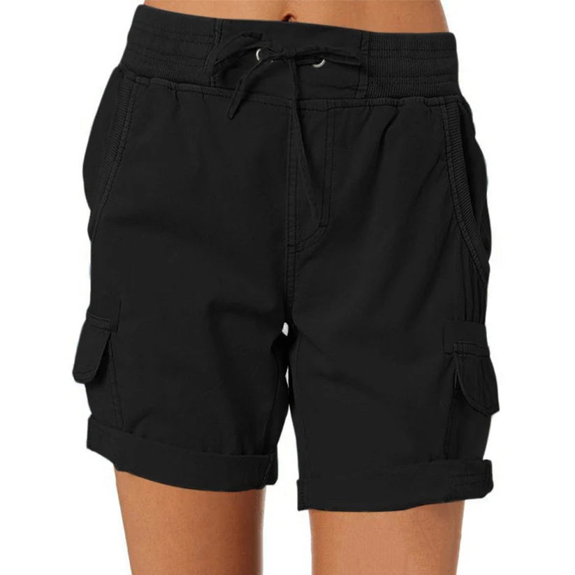 Mona – shorts mit hoher taille