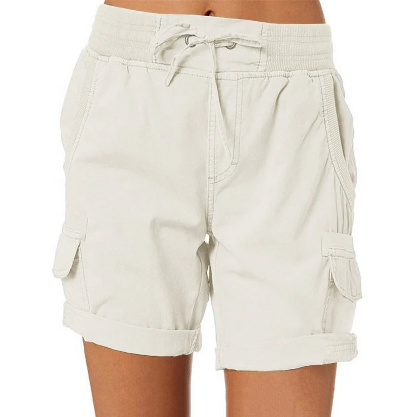 Mona – shorts mit hoher taille