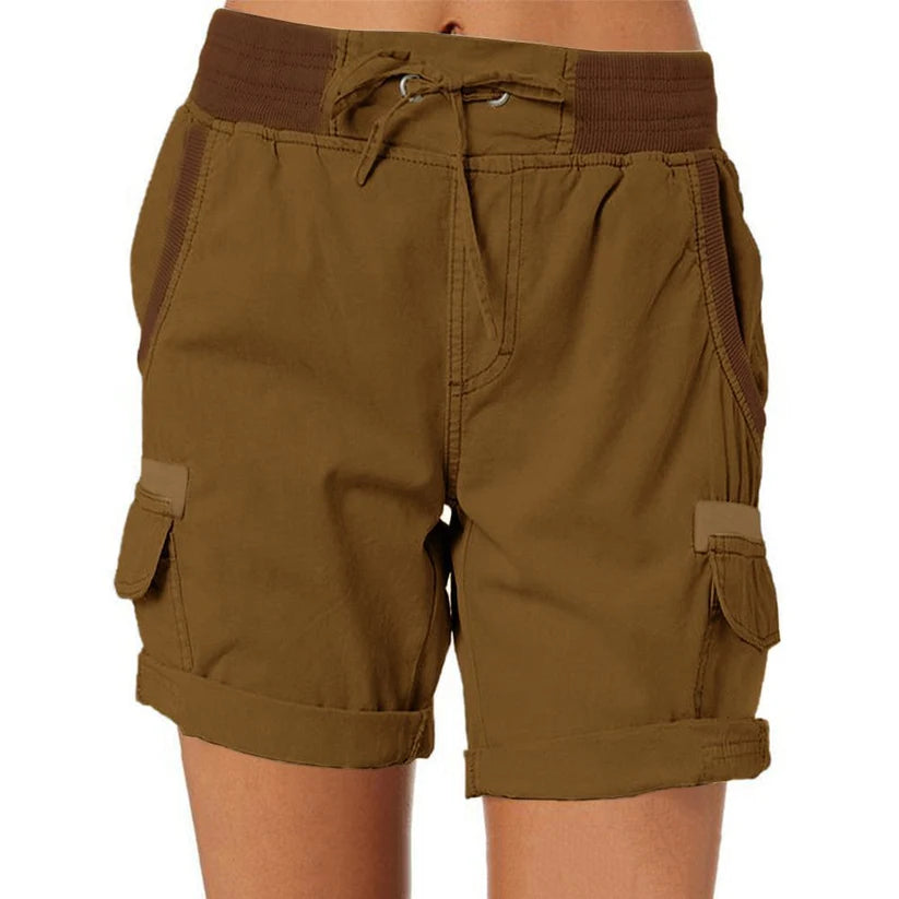 Mona – shorts mit hoher taille