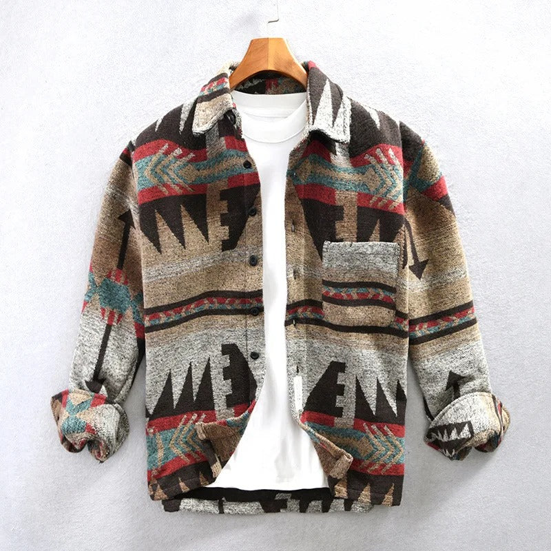 Kendrick - herrenflanellhemd im vintage-stil