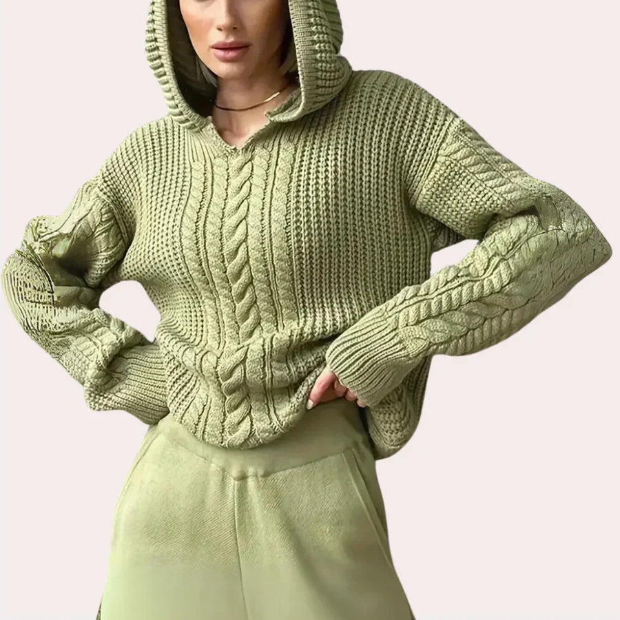 Theresa - bequemer freizeitpullover für damen mit stil