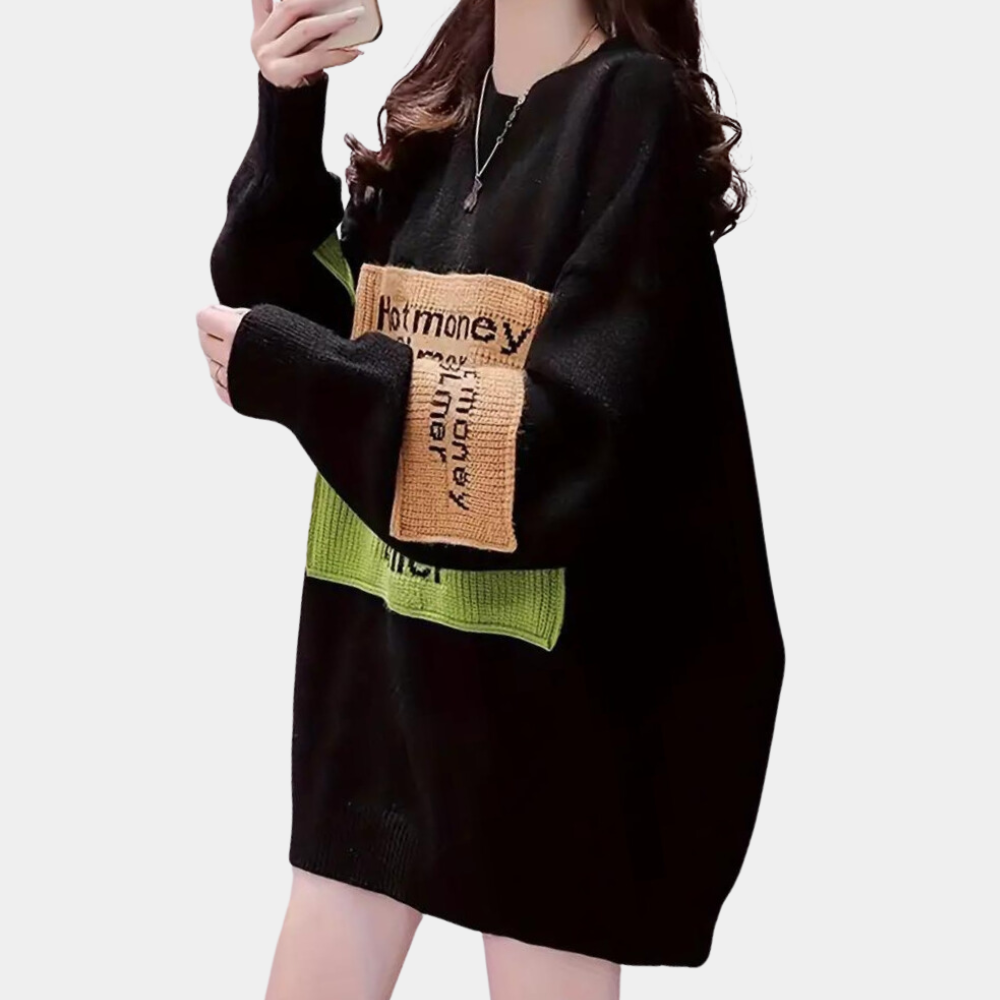 Taea - eleganter damenpullover im raffinierten stil