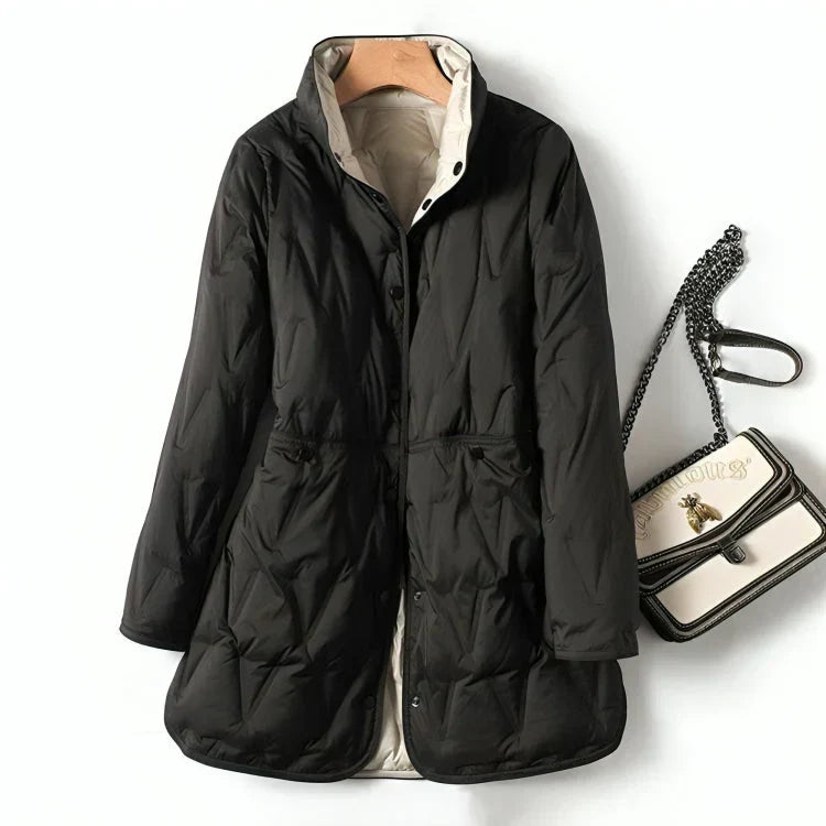 Veerle - modische wattierte damenjacke