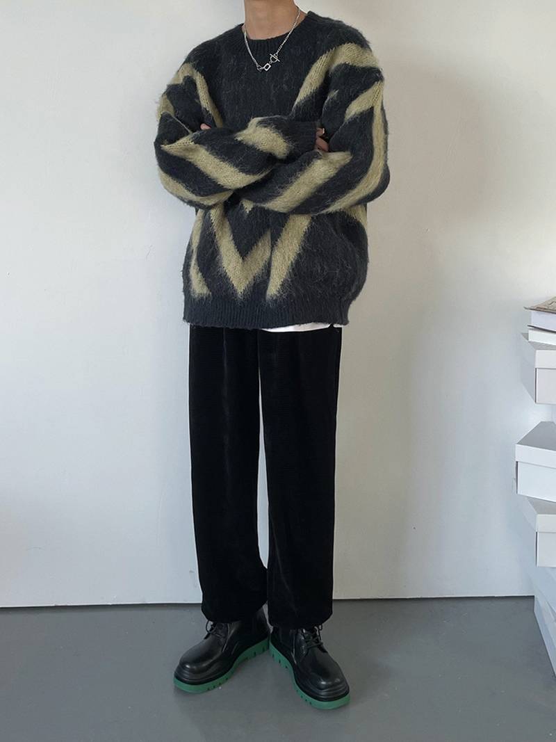 Gideon – stylischer freizeitpullover für herren