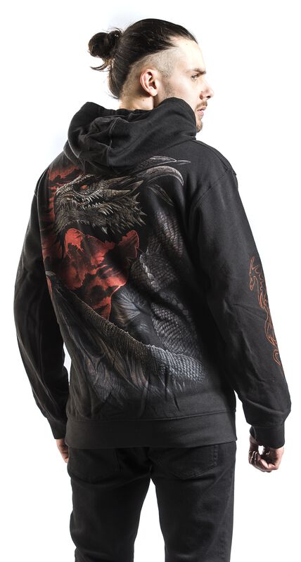 Noah - kapuzenpullover im drachendesign für männer
