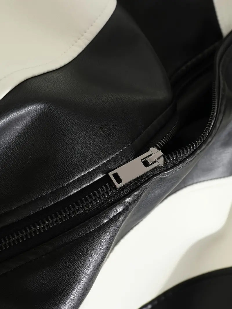 Parker – lässige farbblockjacke