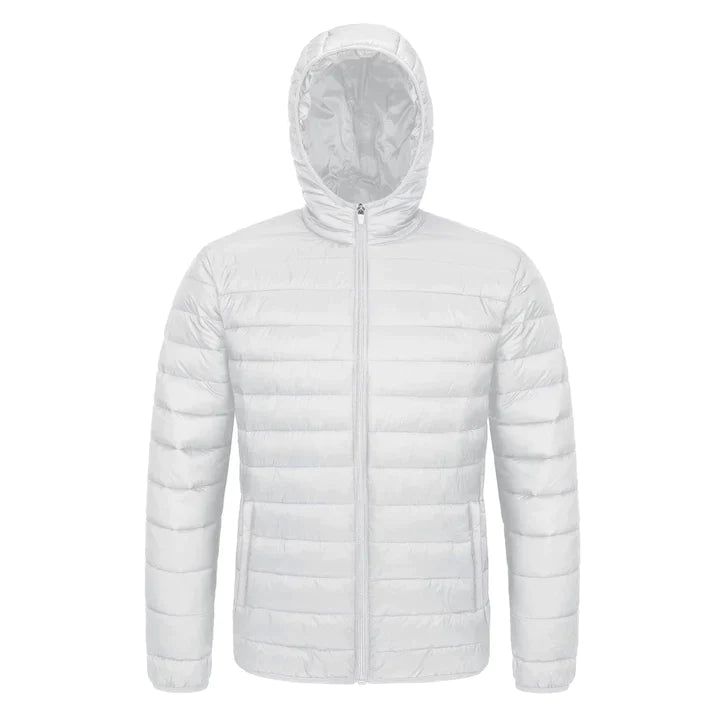 Orion – blaue pufferjacke für herren