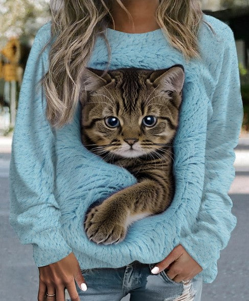Layla – stylischer kitty-pullover