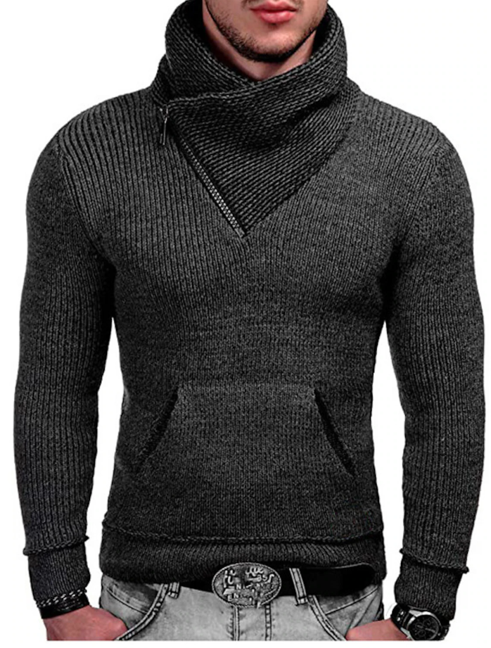 Patrik – lässiger vintage-rollkragenpullover