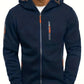 Activezip – sportlicher kapuzenpullover mit reißverschluss