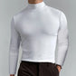 Glenn – schmal geschnittenes t-shirt mit hoher taille und langen armeln