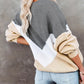 Grace – langärmliger pullover mit rundhalsausschnitt