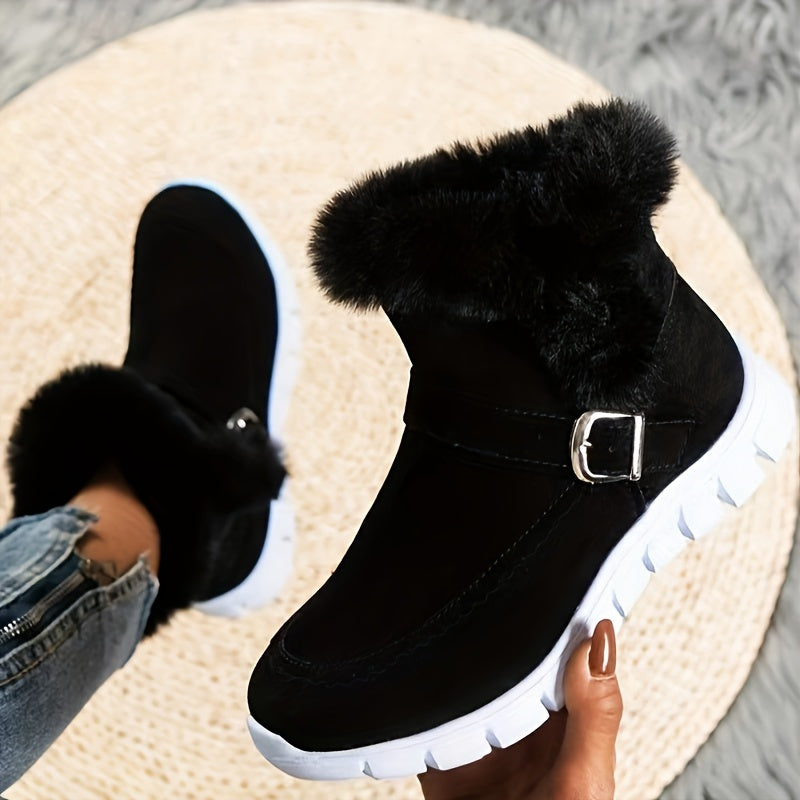 Bequeme Stiefelette mit kuscheligem Futter Für Frauen Mivona