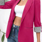Ava – lässiger blazer mit offener vorderseite