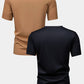 Jeremy – 2-teiliges, lässiges kurzarm-t-shirt für herren