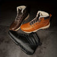 Mesa - vintage leder winterstiefel für männer
